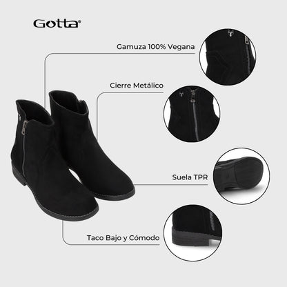 Botin Negro Mujer 23703