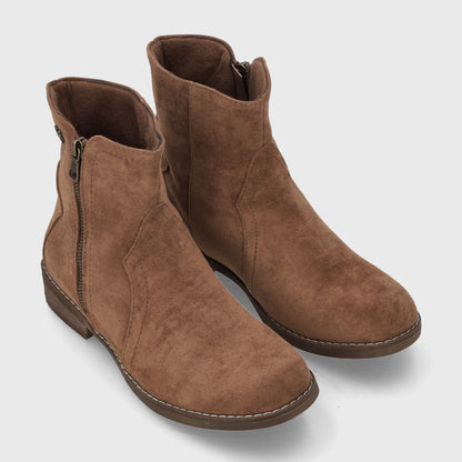 Botin Camel Mujer 23703