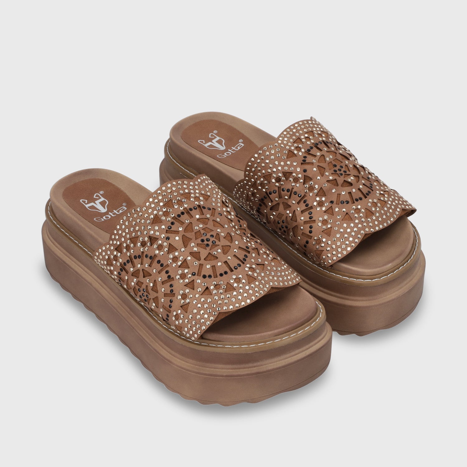 Sandalia Plataforma Café Mujer 25230 – Gotta Chile