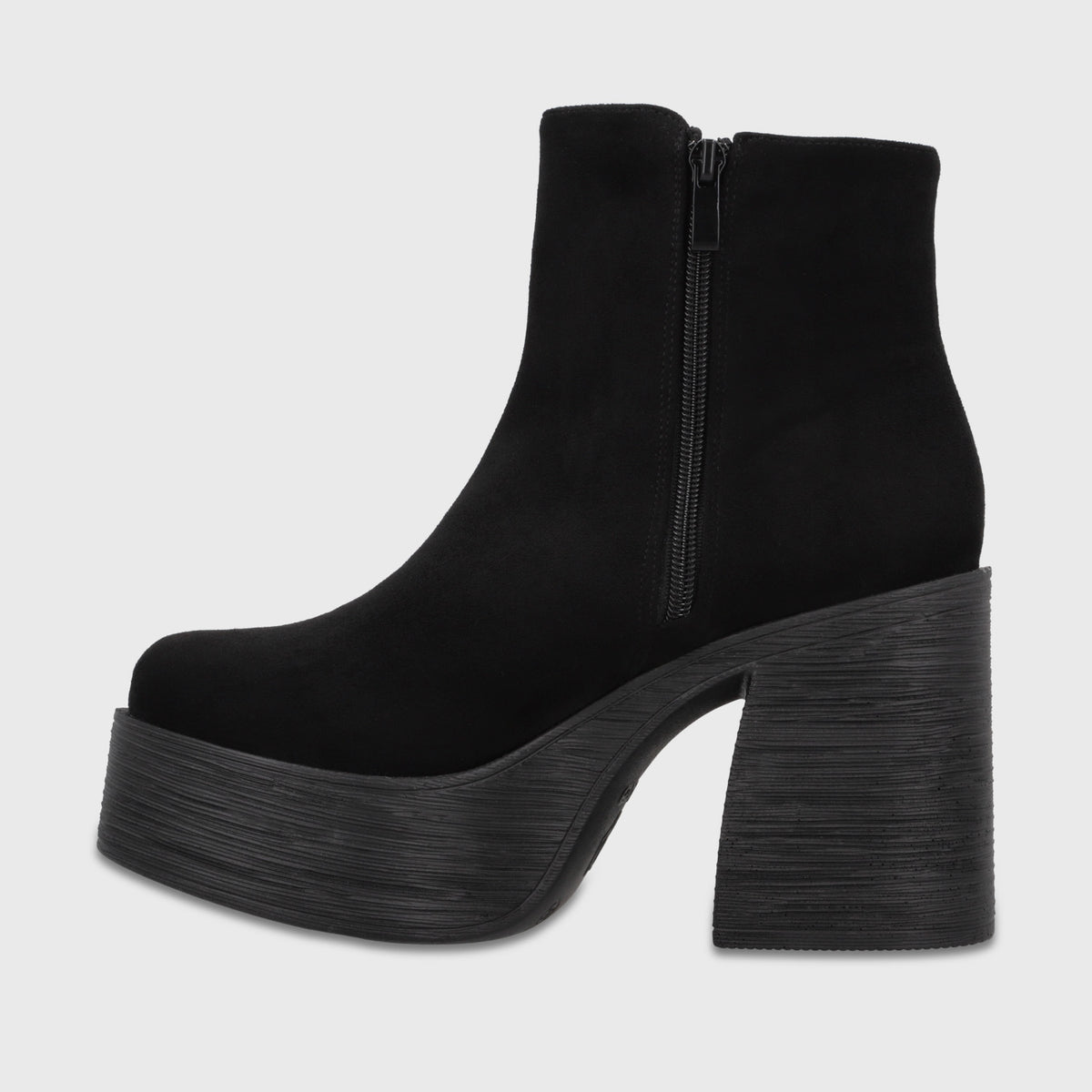 Botin Plataforma Negro Mujer 2563701