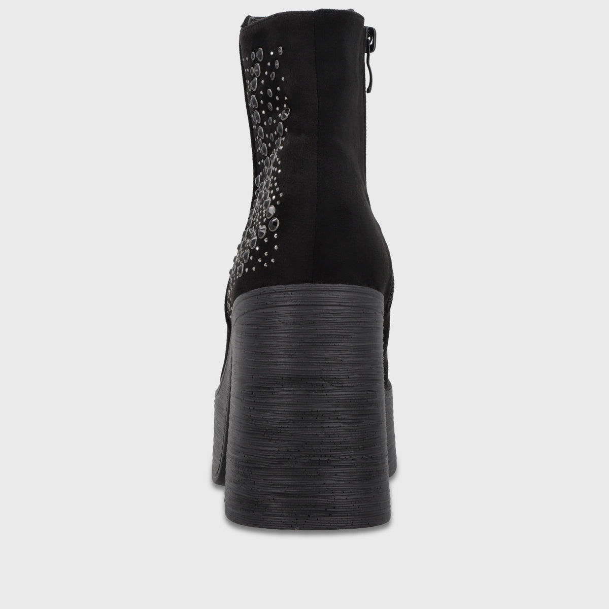 Botin Plataforma Negro Mujer 2563701