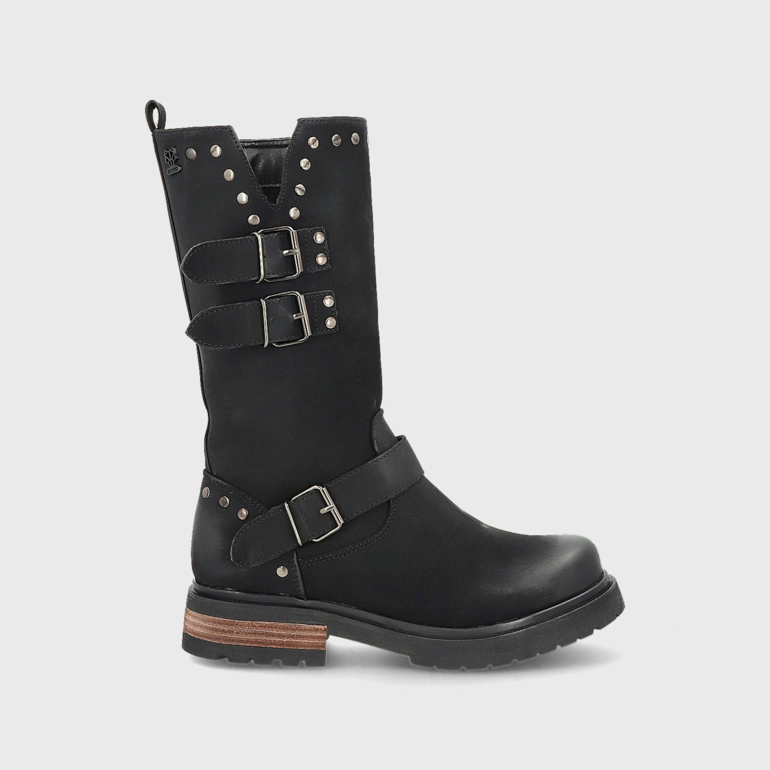 Bota Negra Mujer 25733