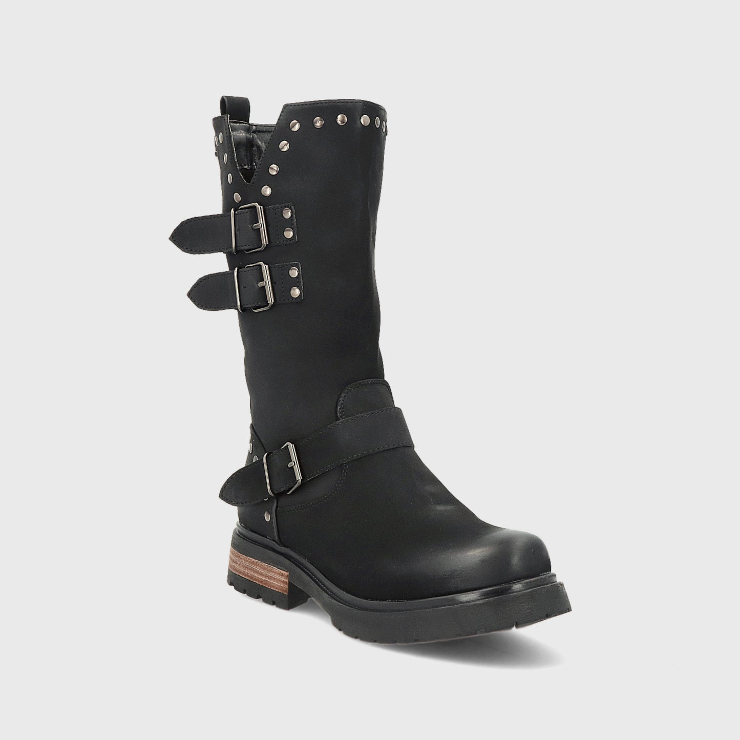 Bota Negra Mujer 25733