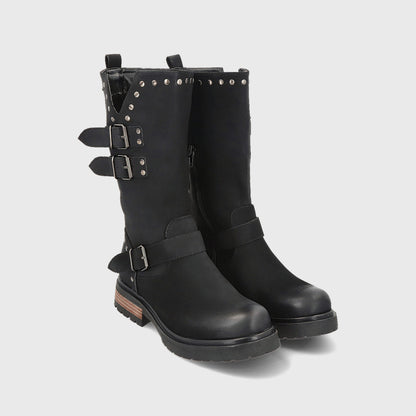 Bota Negra Mujer 25733