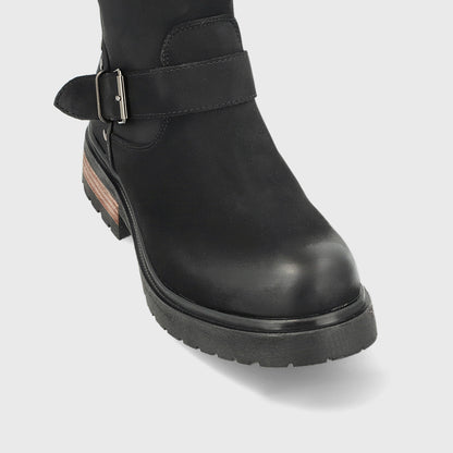 Bota Negra Mujer 25733