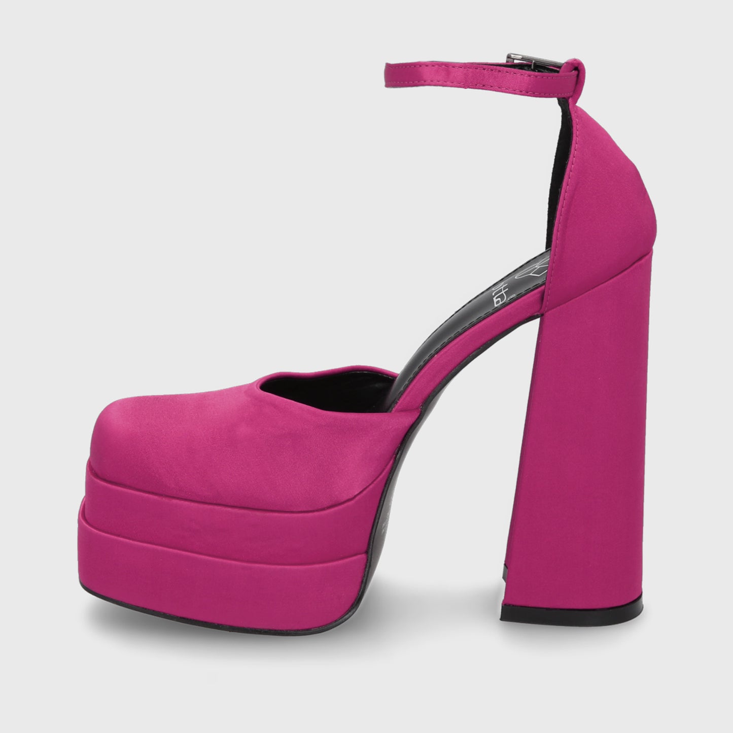 Sandalia Plataforma Fucsia Mujer 25910