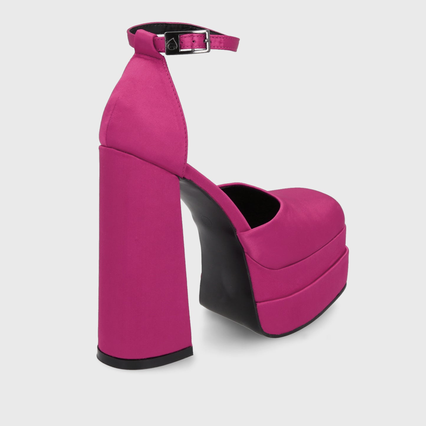 Sandalia Plataforma Fucsia Mujer 25910