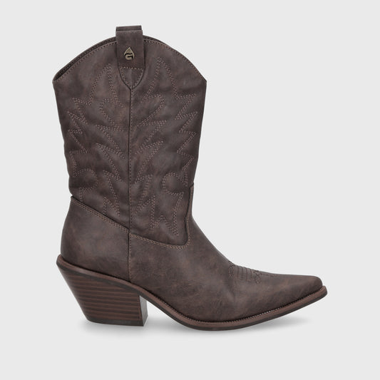 Bota Texana Café Mujer 33751