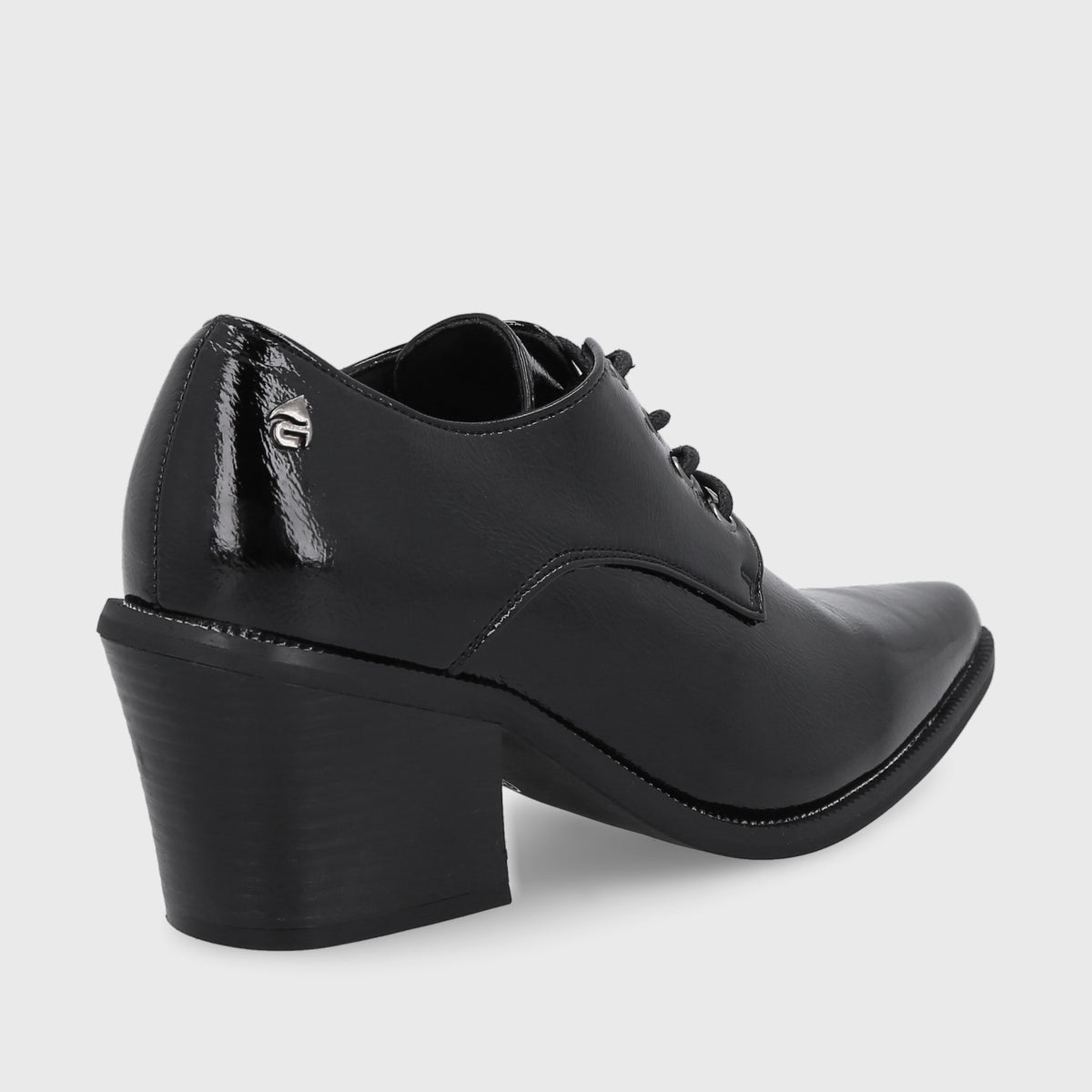Zapato Taco Negro Mujer 33763