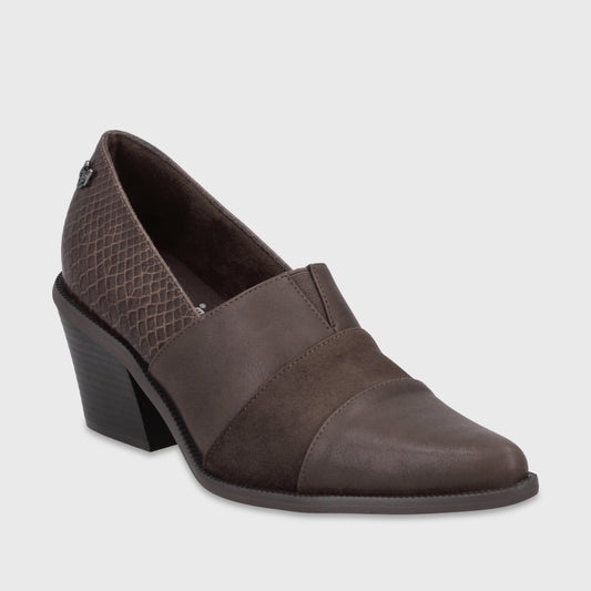 Zapato Taco Café Mujer 3376502