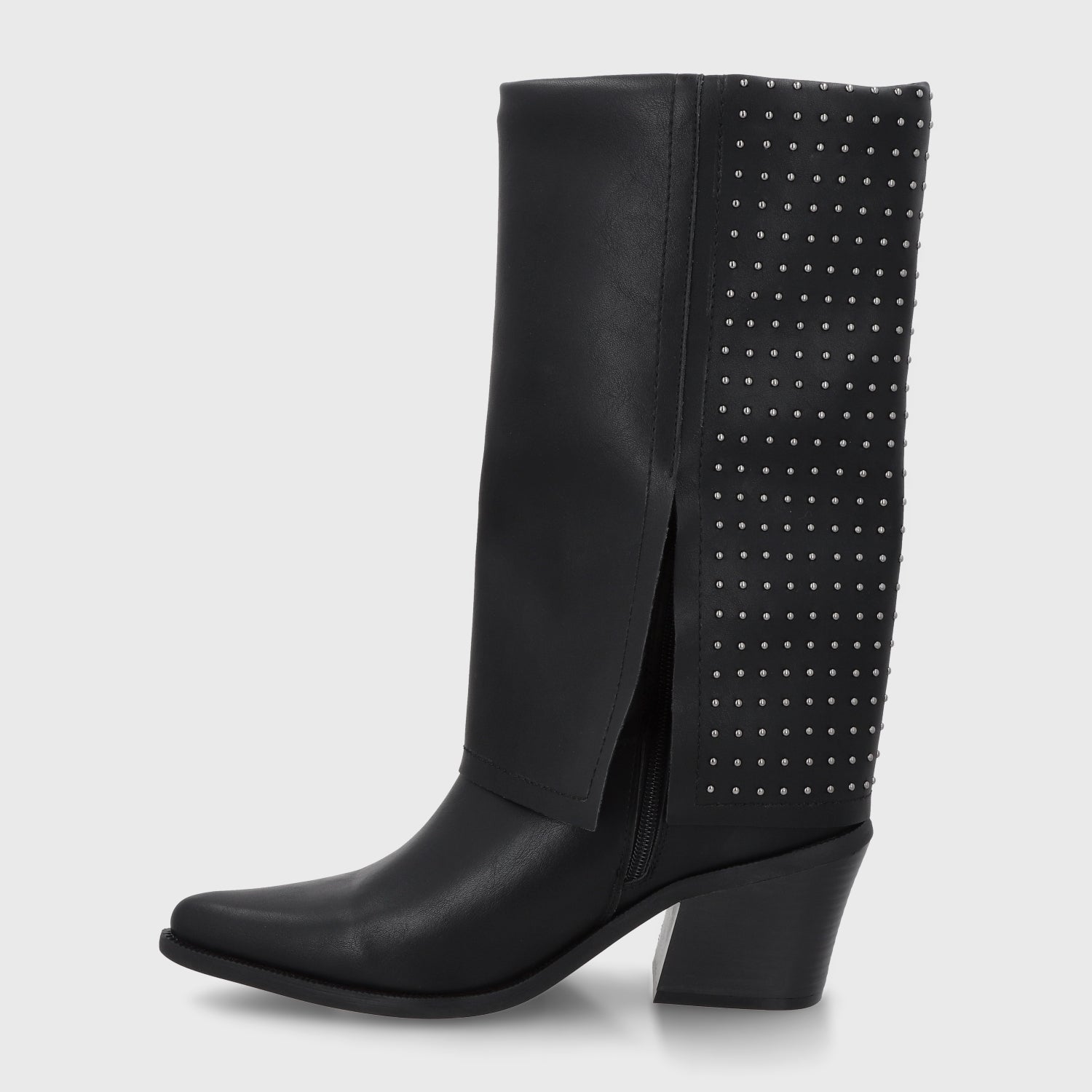 Bota Taco Negra Mujer 33769