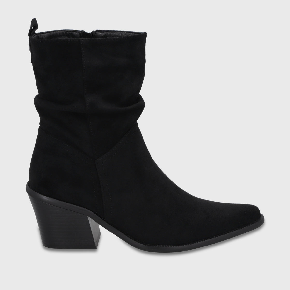 Botin Taco Negro Mujer 3376A01