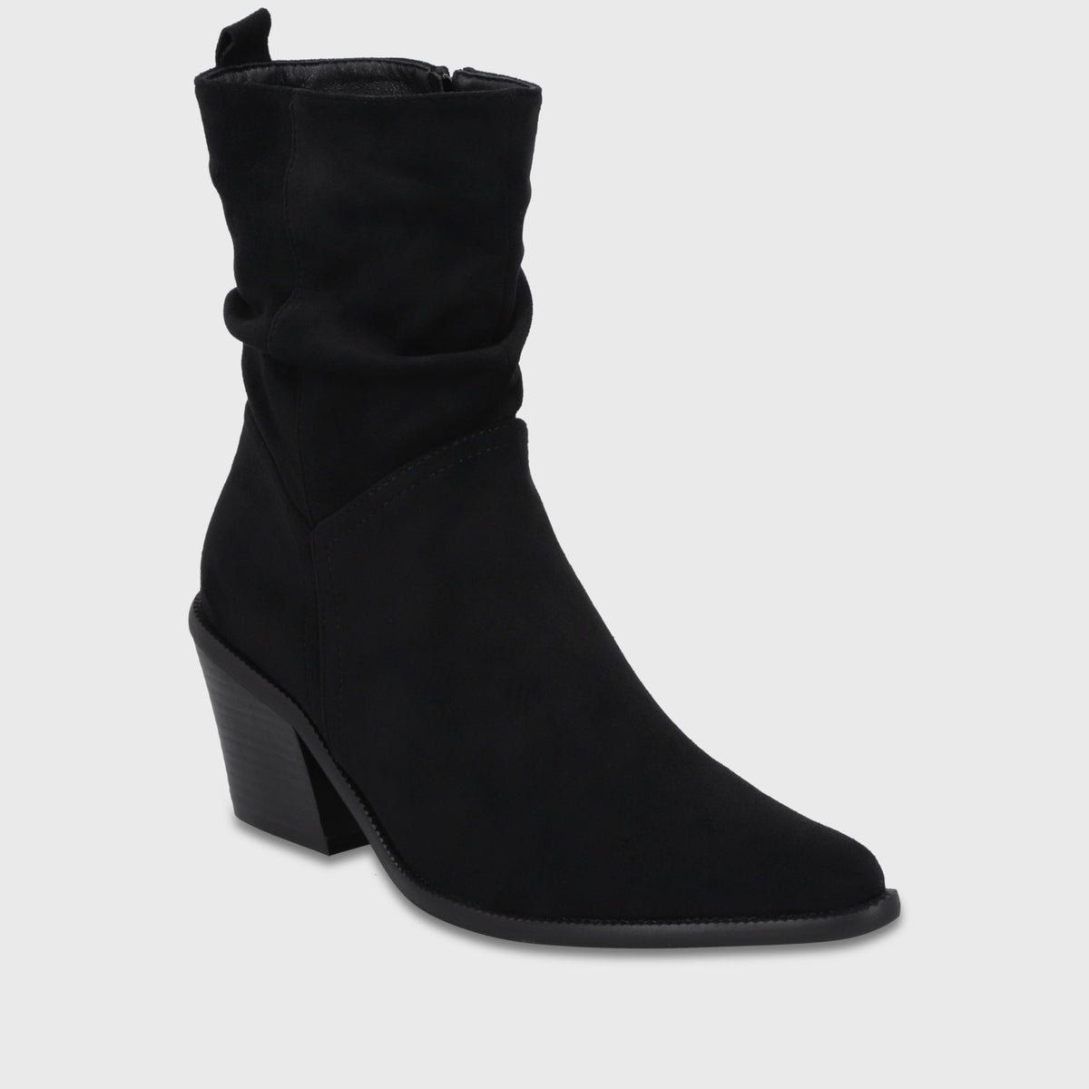 Botin Taco Negro Mujer 3376A01