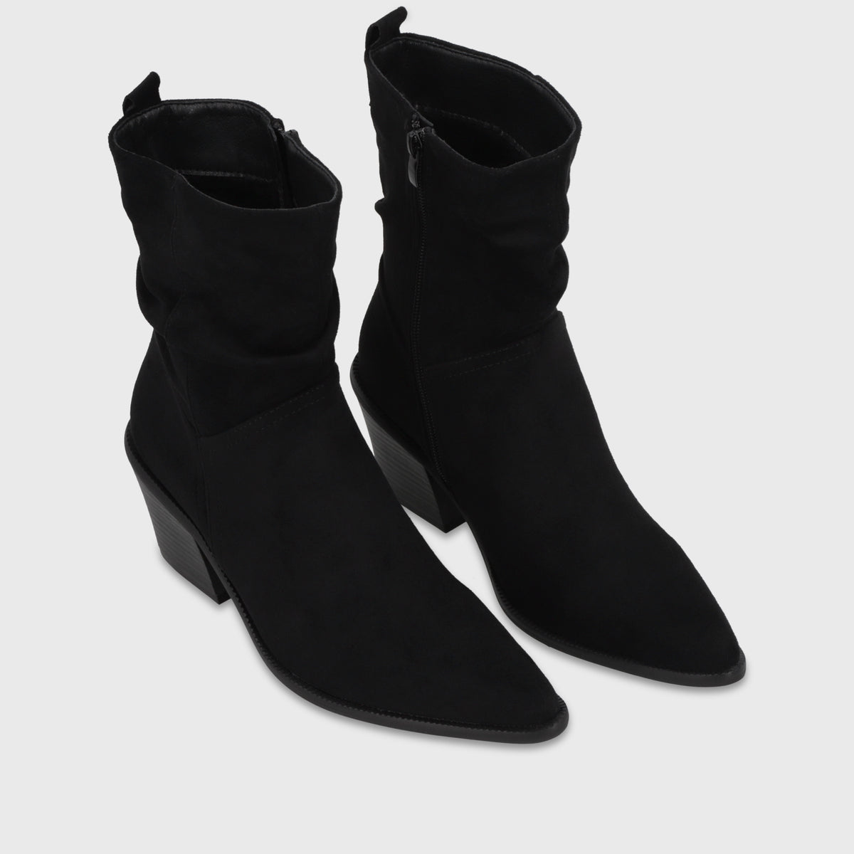 Botin Taco Negro Mujer 3376A01