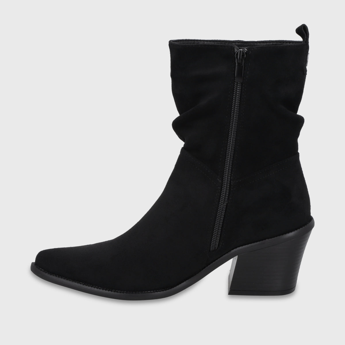 Botin Taco Negro Mujer 3376A01