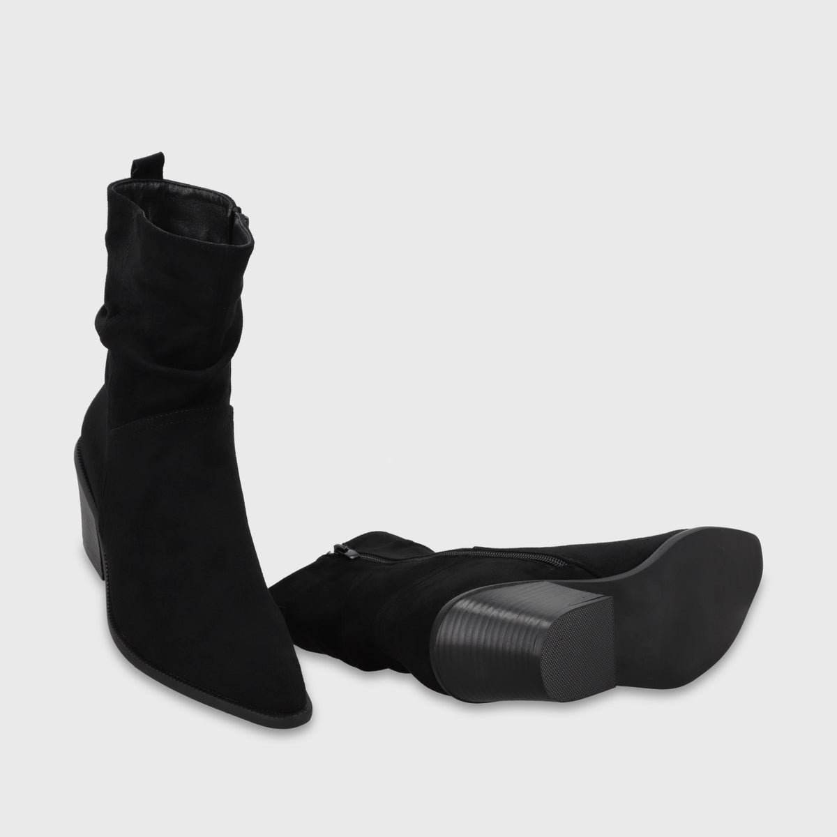 Botin Taco Negro Mujer 3376A01