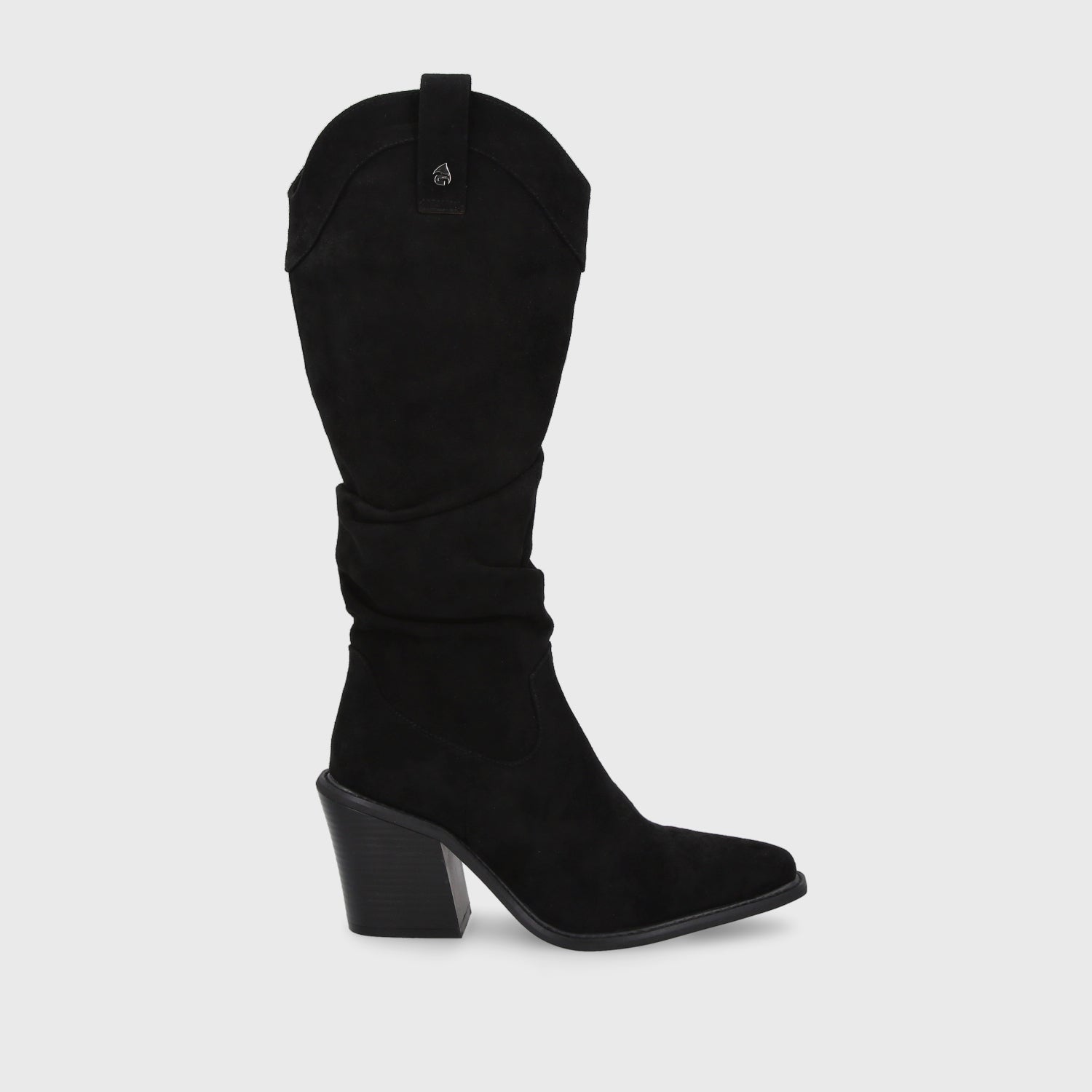 Bota Taco Negra Mujer 33773