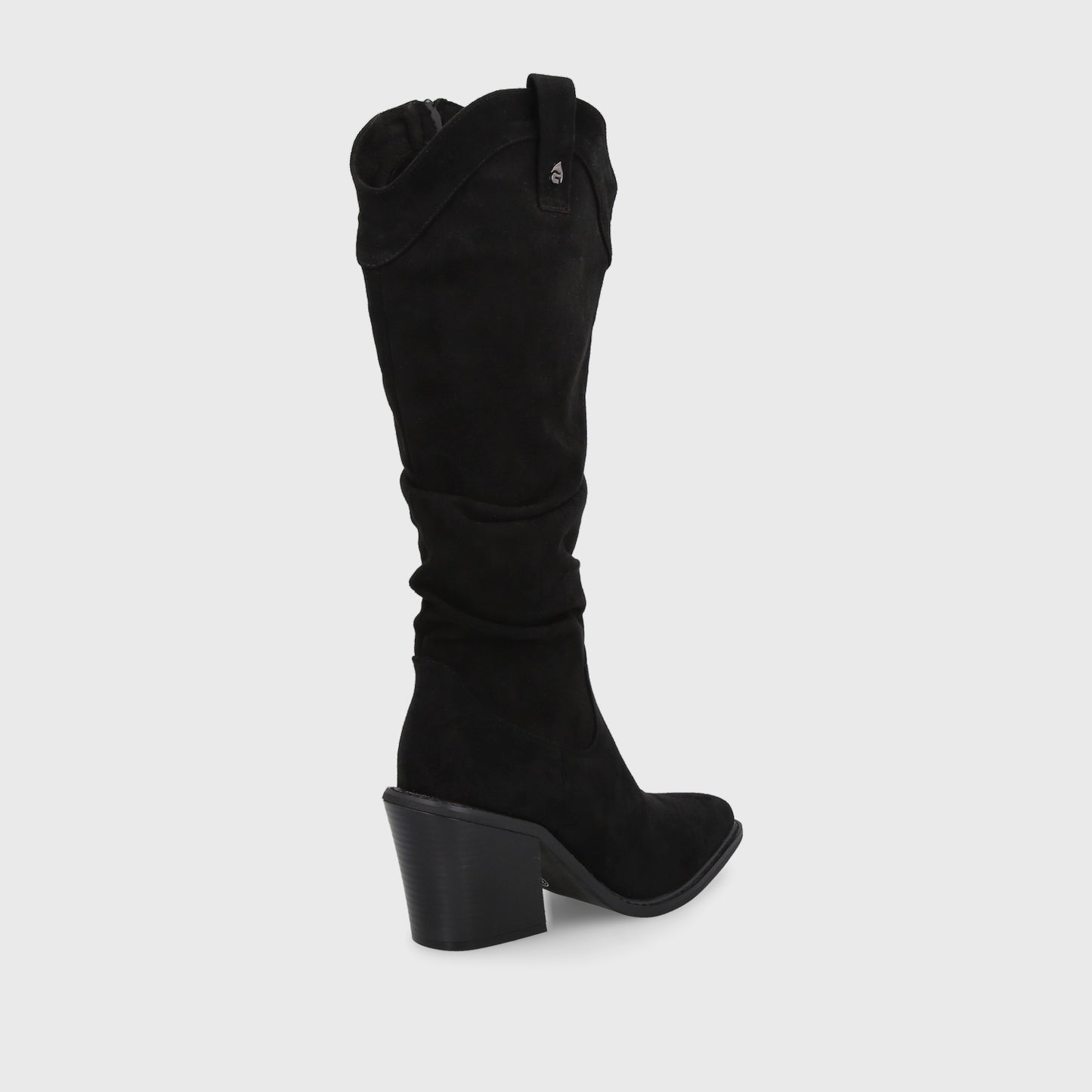 Bota Taco Negra Mujer 33773