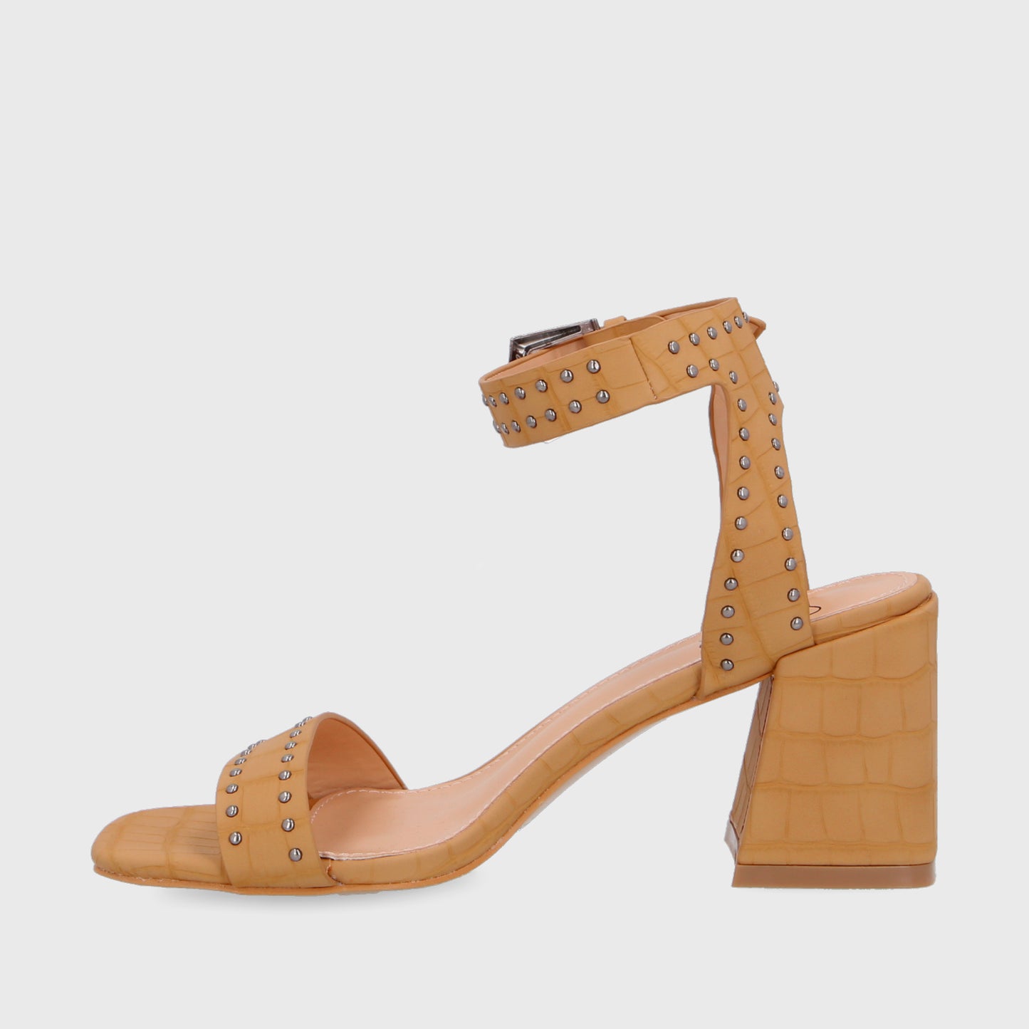 Sandalia Taco Camel Mujer 35131