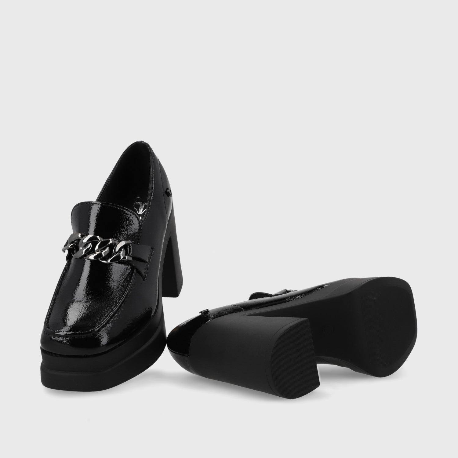 Zapato Negro Mujer 35605