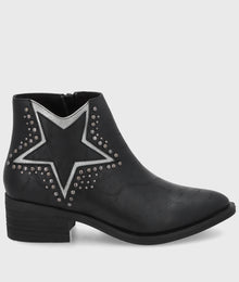 Botín Negro Mujer 43102