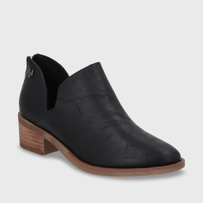 Zapato Taco Negro Mujer 43108