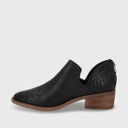 Zapato Taco Negro Mujer 43108