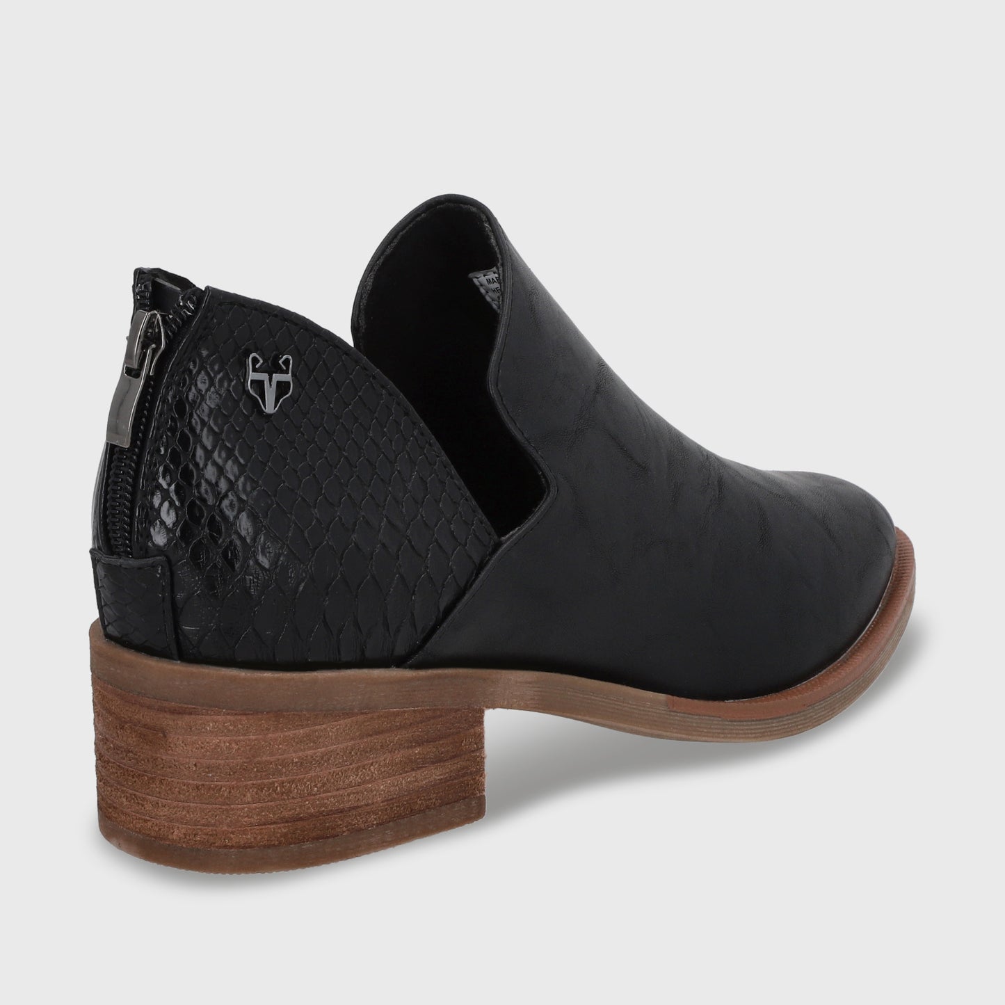 Zapato Taco Negro Mujer 43108