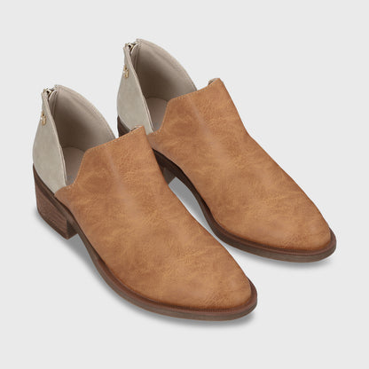 Zapato Taco Camel Mujer 43108