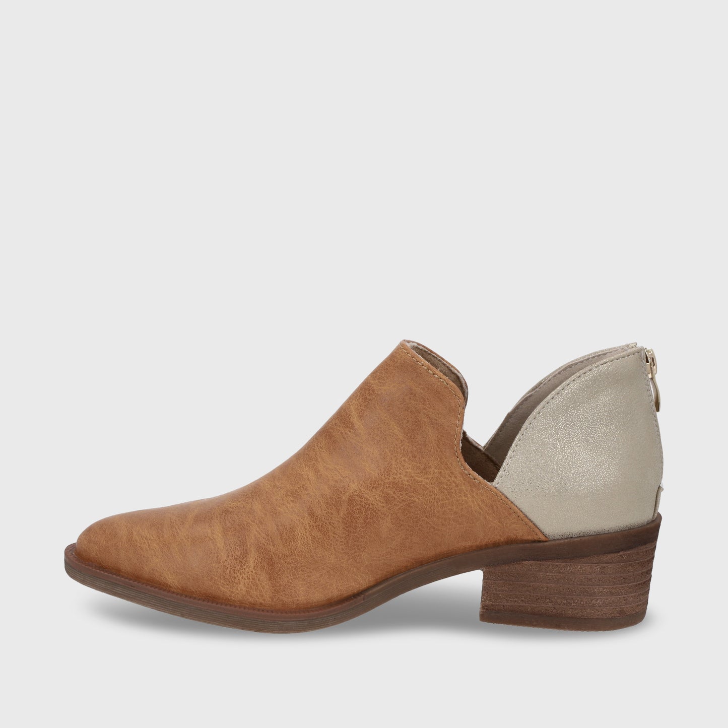 Zapato Taco Camel Mujer 43108