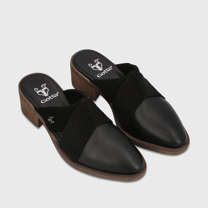 Zapato Taco Negra Mujer Magda