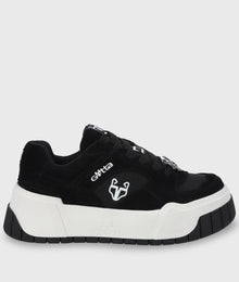 Zapatilla Negra Mujer 43112