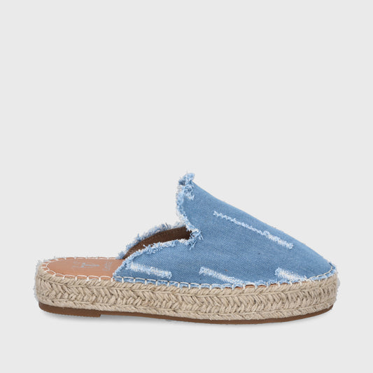 Puntilla Yute Denim  Mujer 45721