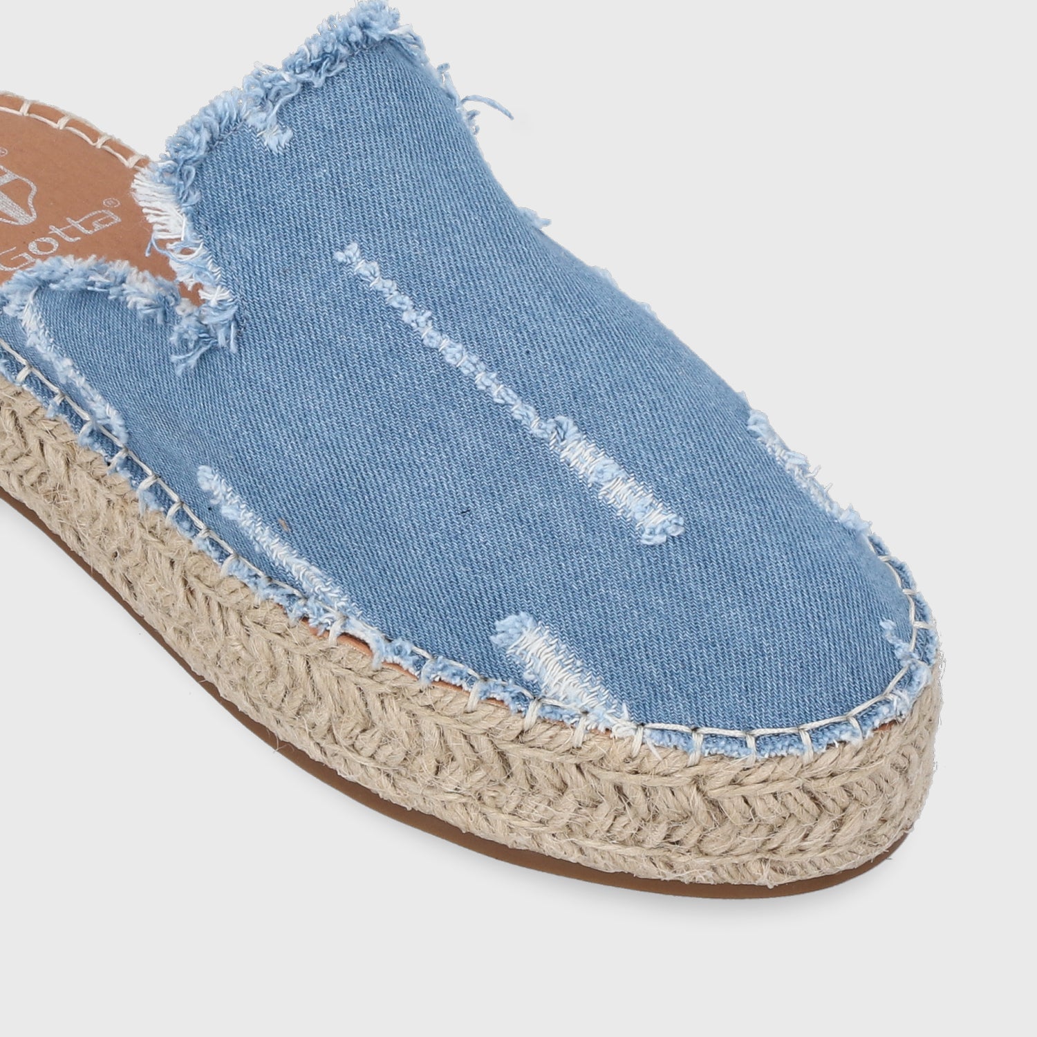 Puntilla Yute Denim  Mujer 45721