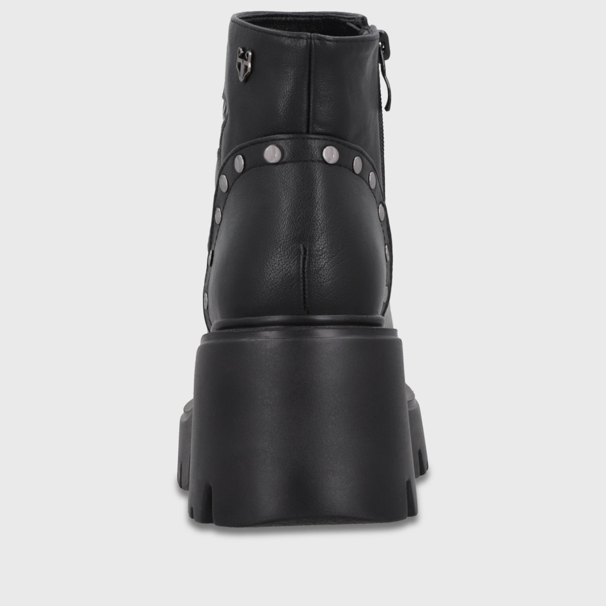 Botin Taco Negro Mujer 4575245