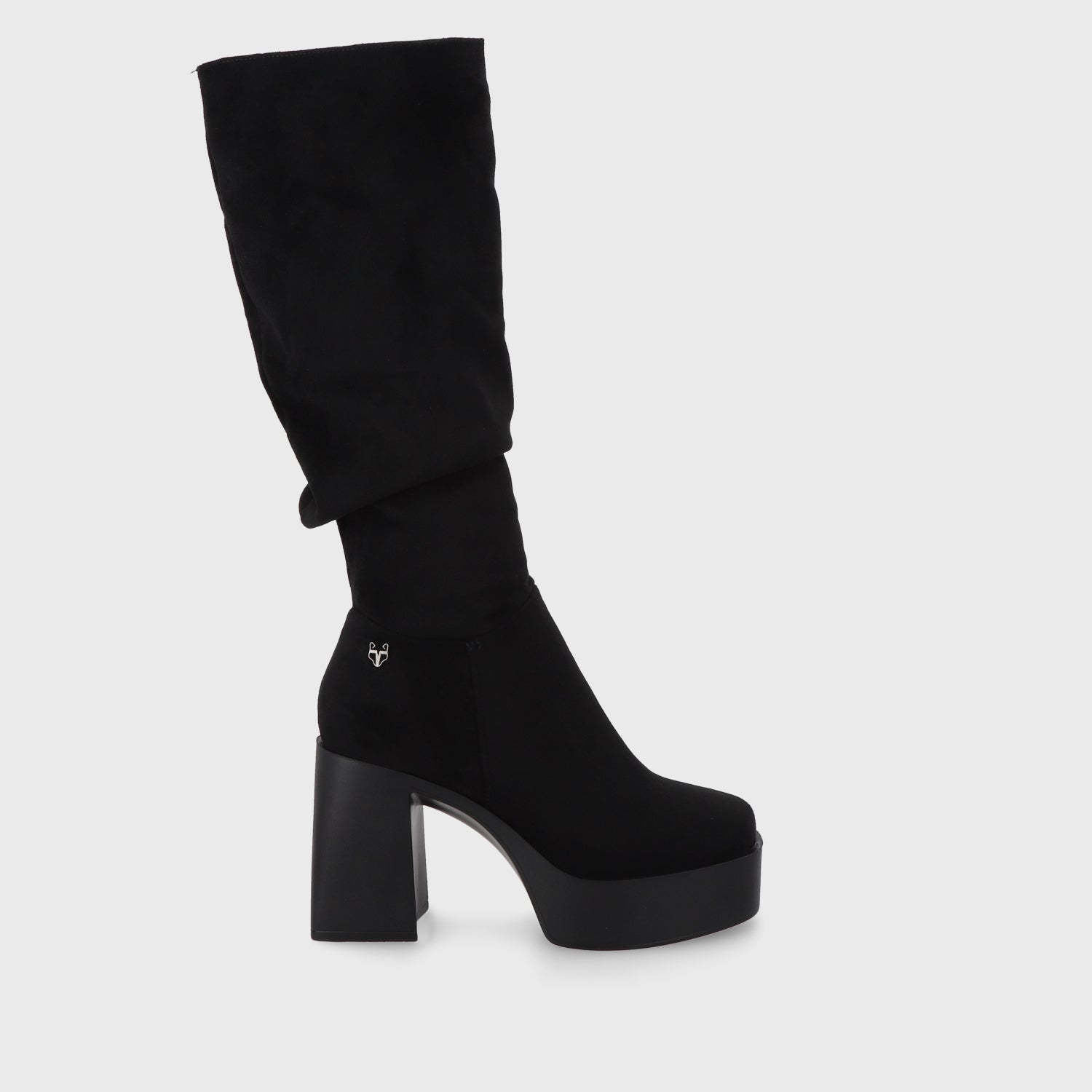 Bota Taco Negra Mujer 45773