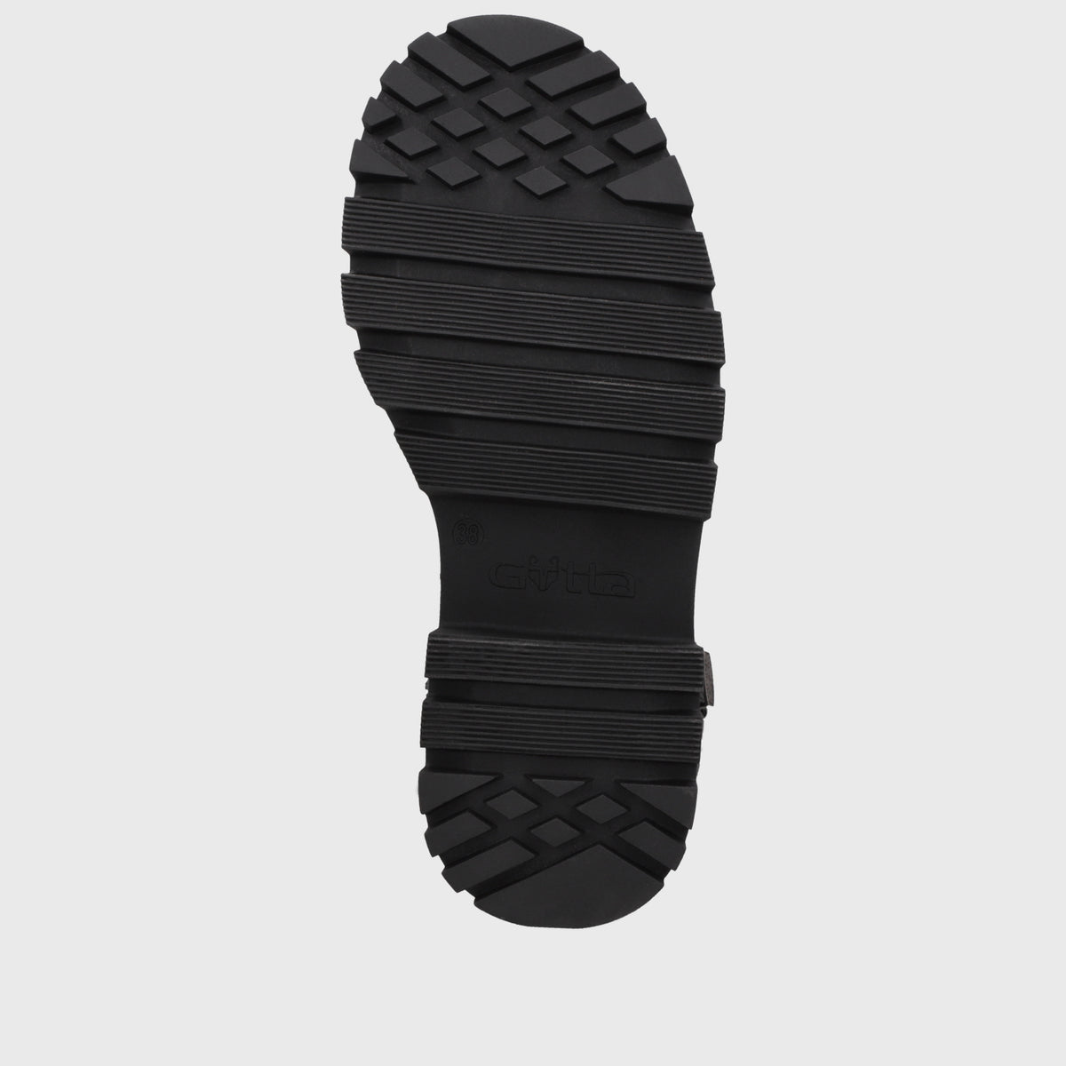 Bota Plataforma Negra Mujer 4580701