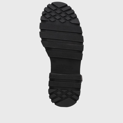 Bota Plataforma Negra Mujer 4580701