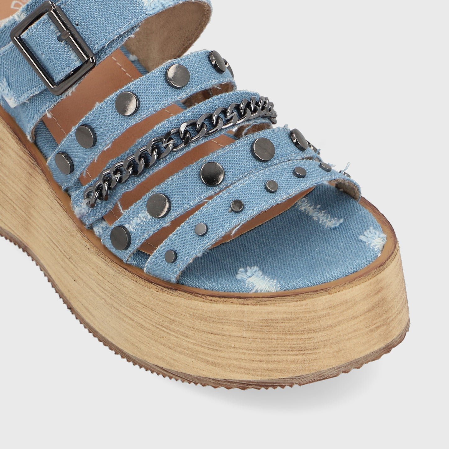 Sandalia Denim Mujer 45841