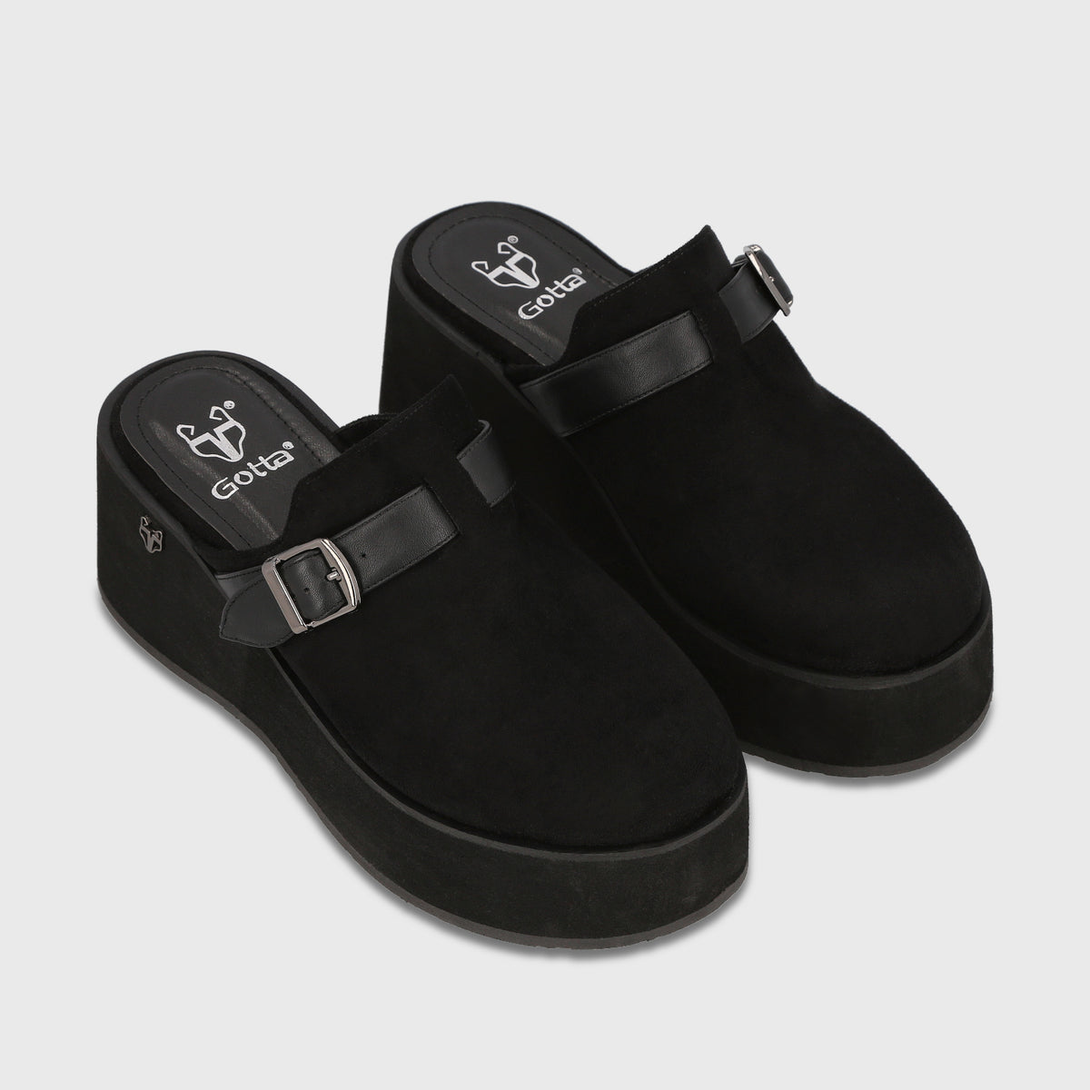 Zapato Plataforma Negra Mujer Giorgia