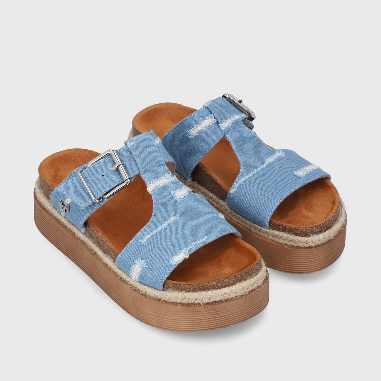 Sandalia Denim Mujer 45861