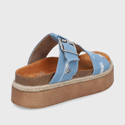 Sandalia Denim Mujer 45861