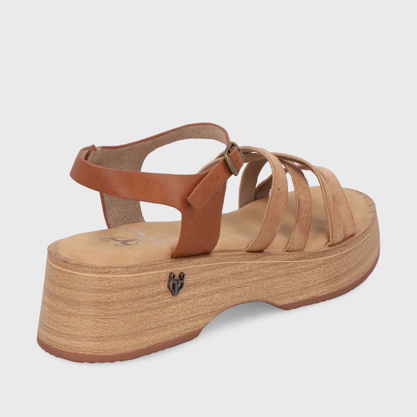 Sandalia Beige  Mujer 45892