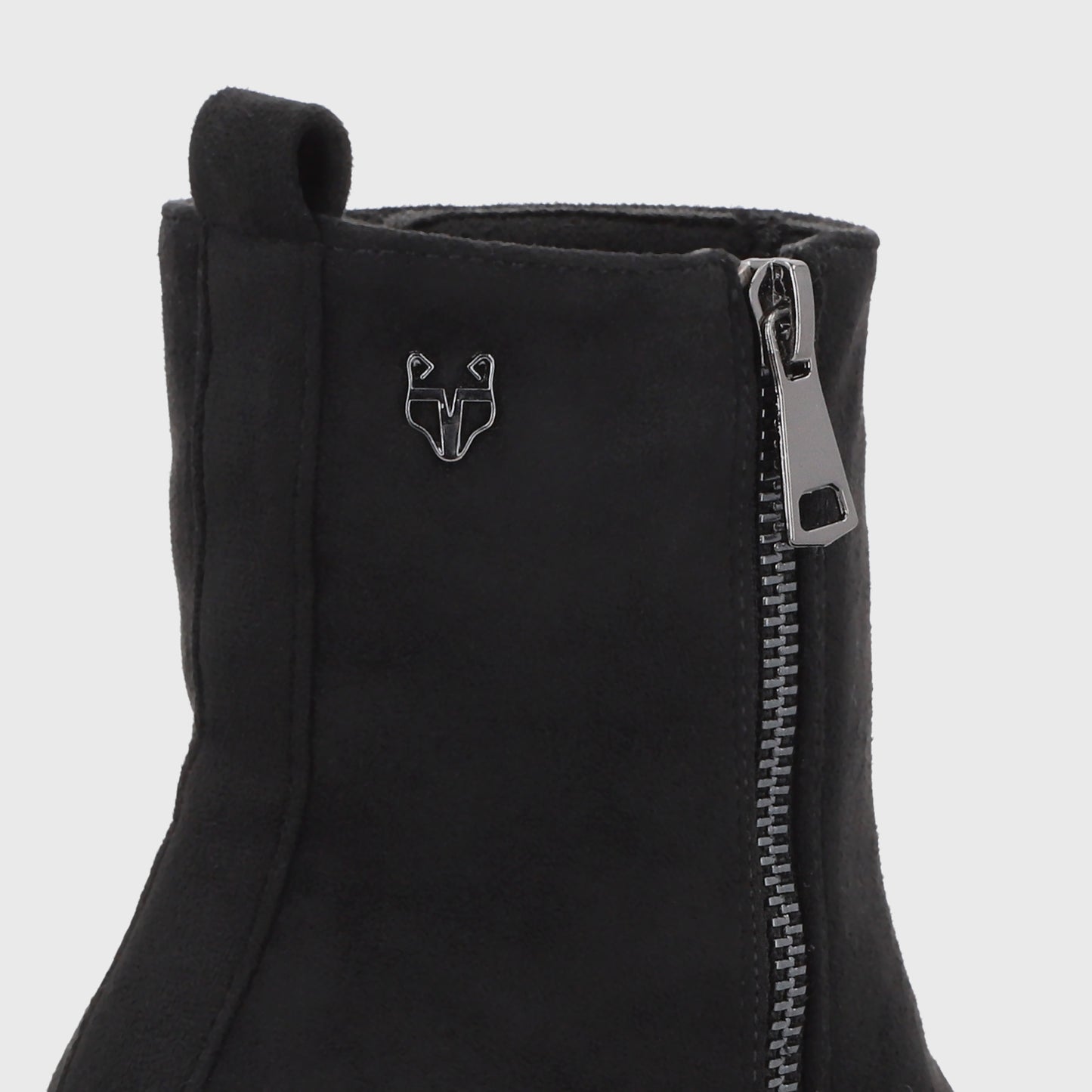 Botin Plataforma Negro Mujer 46203