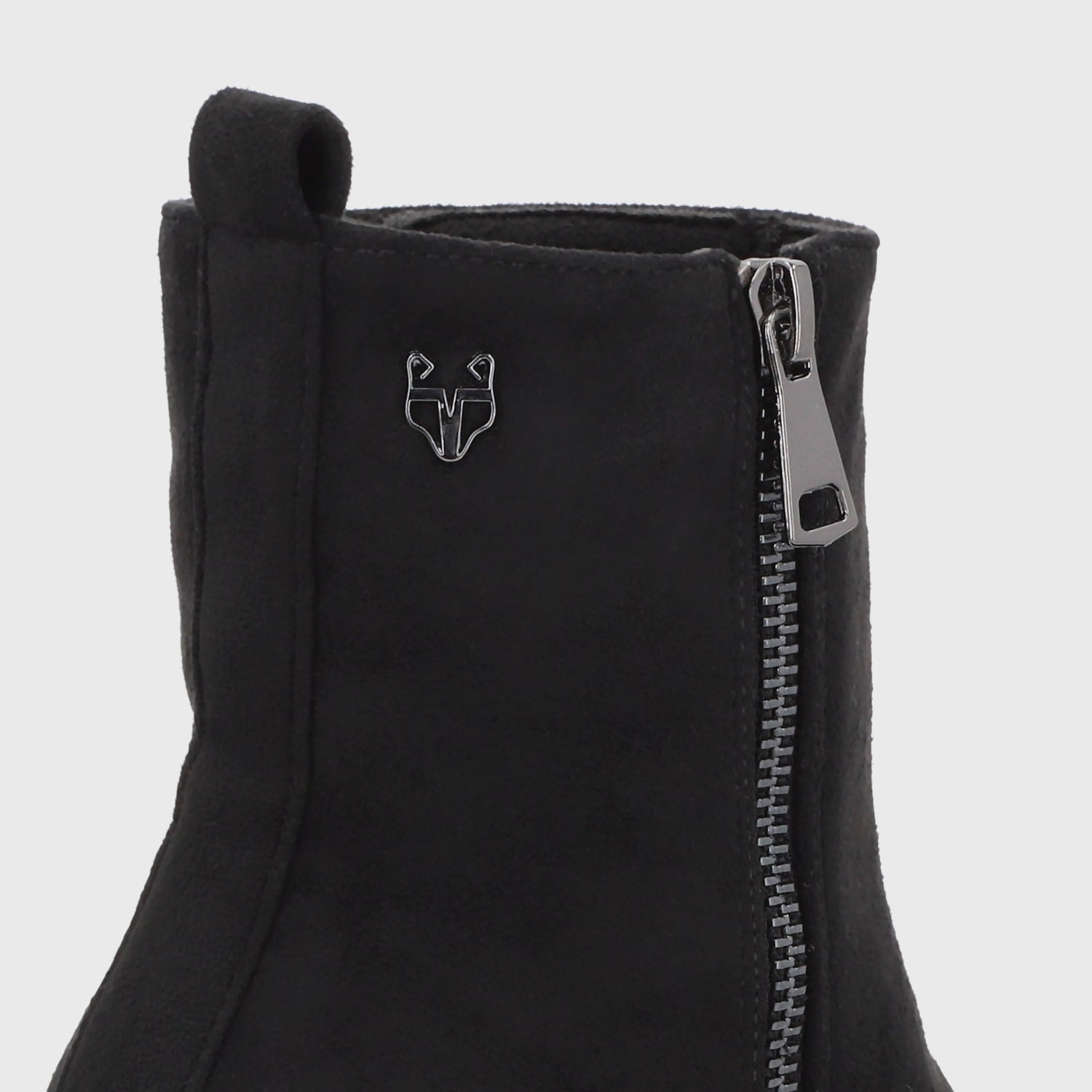 Botin Plataforma Negro Mujer 46203