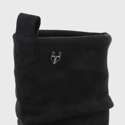 Botin Plataforma Negro Mujer 46205