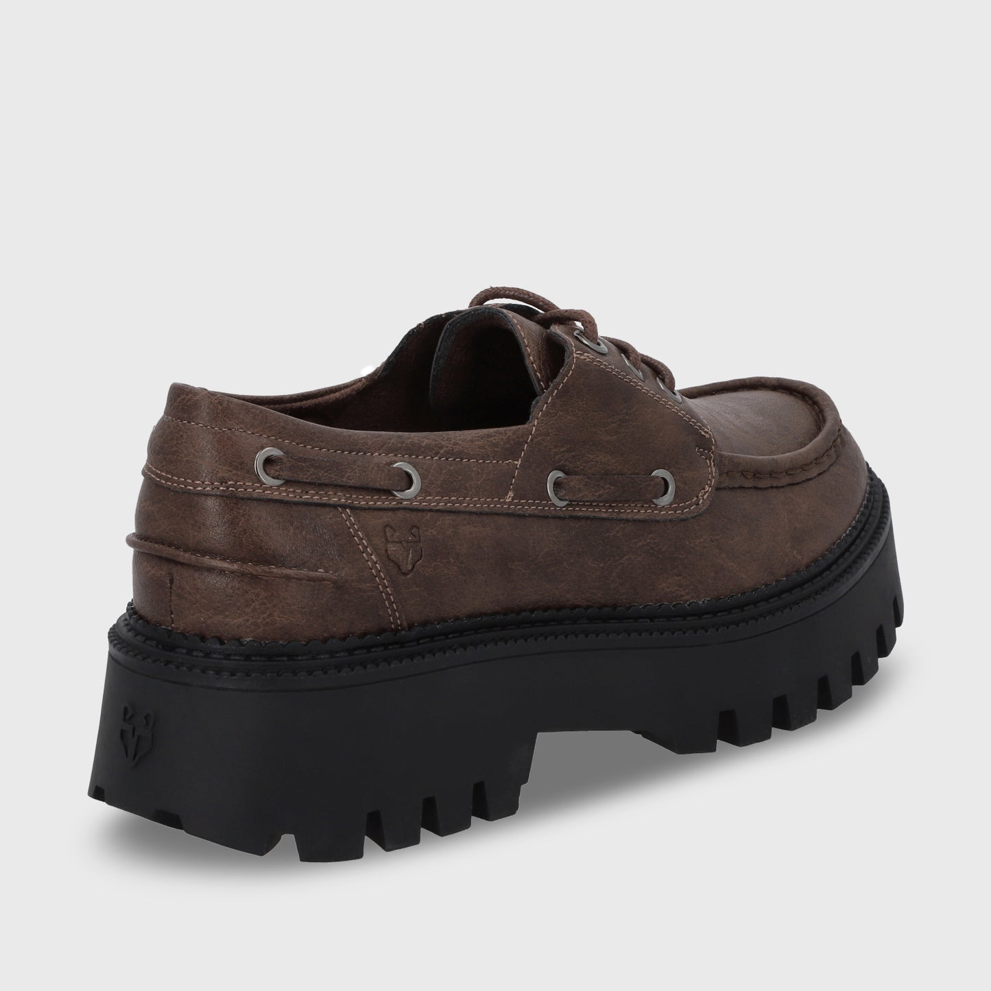 Zapato Plataforma Café Mujer 46302