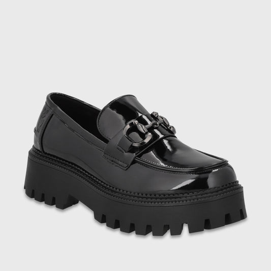 Zapato Plataforma Negro Mujer 4630323