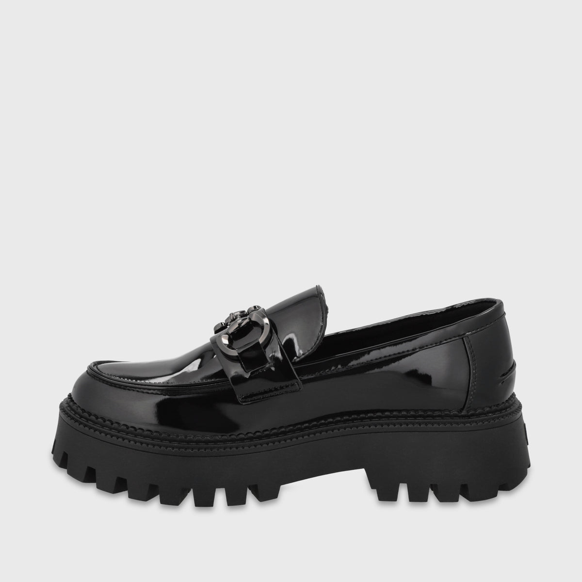 Zapato Plataforma Negro Mujer 4630323
