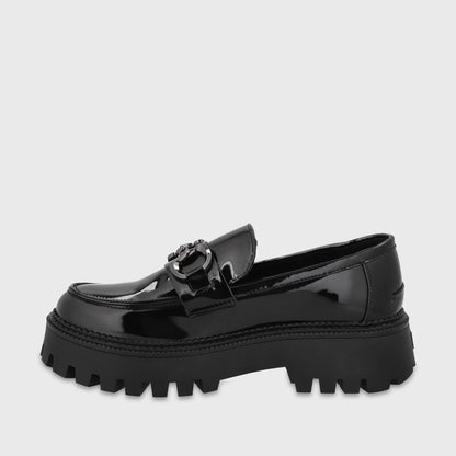 Zapato Plataforma Negro Mujer 4630323